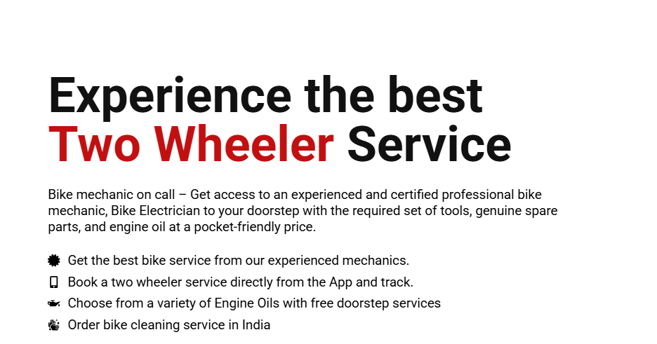 Bike Service Near me